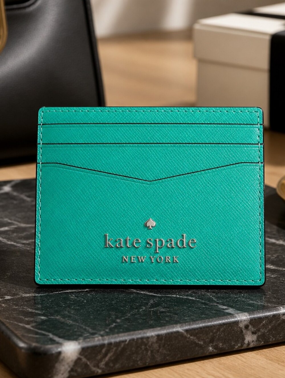 Kate Spade Emerald Green Cardholder